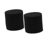 Homoyoyo 2pièces Bouchons De Conduit De Haut-Parleur Bouchons Évent Absorption des Basses Éponge pour Tube De Port De Basses Système Audio