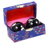 Homoyoyo 2pièces Boules De Massage Métalliques Manuelles Pour Adultes Outils De Fitness Métal Doubles Balles De Massage Pour Mains