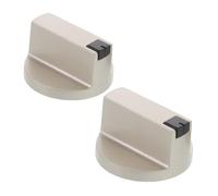 Homoyoyo 2pièces Boutons De Commande De Brûleur Métal Pour Plaque De Cuisson Électrique Lot Rechange Pour Cuisinière Électrique