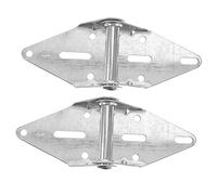 Homoyoyo 2pièces Charnières De Porte De Garage Fer Robuste Avec Boulons De Fixation Paumelles Stables Surface Lisse Et Installation Facile Pour Porte Garage