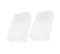 Homoyoyo 2pièces Couvercle Transparent Acrylique pour Antipoussière pour Bureau Étanche Et Lavable Dimensions