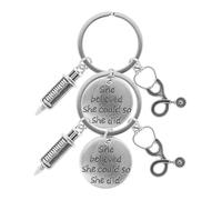 Homoyoyo 2Pièces Créatifs Acier Inoxydable Lot De Pendentifs De Cœur Ornements Décoratifs Pour Sacs Et Téléphones Uniques Pour Toutes Occasions