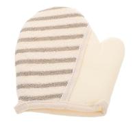 Homoyoyo 2pièces Exfoliants Corps Lin Lot De Douche Pour Exfoliation Profonde Nettoyage Intensif Durables Et Doux Pour Spa Et Usage Quotidien