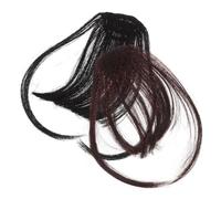 Homoyoyo 2pièces Fausse Frange Pour Femme Extensions De Cheveux à Clip Frange Fine Et Légère à Clipser Pour Changer De Coiffure