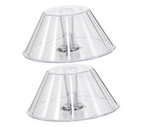 Homoyoyo 2pièces Huile Récupérateur Pour Hotte De Cuisine Bol Plastique Collecteur Huile Accessoire Pratique Pour Nettoyage Facile