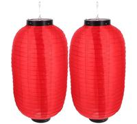 Homoyoyo 2pièces Lanternes Suspendues Décoratives Japonaises Étanches De Lanternes Pliables pour Intérieur Et Extérieur