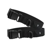 Homoyoyo 2pièces Lot de Colliers pour Chien Extérieur Protection avec Pochette De Géolocalisation pour Animaux De Compagnie