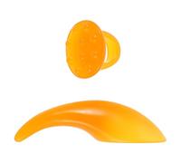 Homoyoyo 2pièces Massage du Visage Gua Sha Outil de Massage pour Visage Cou Planche à Gratter Forme de Corne pour Soins de Peau Chez Soi