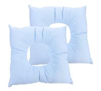 Homoyoyo 2pièces Oreiller de Massage pour Table Coussin Facial Carré pour Spa et Institut Lot pour Massage au Lit et Soins du Visage