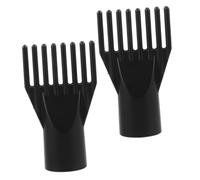 Homoyoyo 2pièces Peigne pour Sèche-cheveux Embout avec Rechange Lot pour Séchage et Brushing