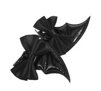 Homoyoyo 2pièces Pincettes à Cheveux Noires Forme De Diable Barrettes Pour Filles Et Tout-petits Accessoires De Coiffure Pour Cheveux Épais