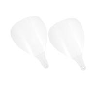 Homoyoyo 2pièces Protection Faciale Pour Laque Masque Facial Pour Laque Visière De Protection Pour Coloration Capillaire Plaque De Pour Pour Masque Facial