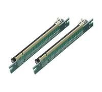 Homoyoyo 2pièces Rallonge pour Carte Graphique Externe Pci-e Adaptateur pour Carte Graphique Riser Accessoires Informatiques Emplacement De Extension à Angle Droit De Montage Pcie
