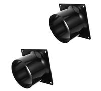 Homoyoyo 2pièces Réducteur De Conduit Pour Systèmes De Ventilation Adaptateur De Transition Pour Purificateurs Et Hottes Design Pratique à Fond Installation Facile