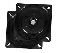 Homoyoyo 2pièces Siège Pivotant Plaque Tournante Base Rotative Support De Siège Rotatif Présentoir Rotatif pour Chaises De Bar Et Meubles