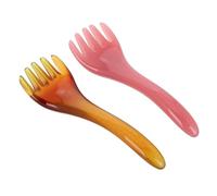 Homoyoyo 2pièces Stimulateur Du Chevelu Peigne Guasha Pour Tête Outil De Spa Capillaire Masseur Par Grattage Équipement De Spa Capillaire Peigne Masseur Pour Cheveux Manual Pour Chevelu De