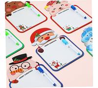 Homoyoyo 3 Ensembles Tableau Décriture Double Face Effaçable avec Design Cartoon Tableau Pratique pour Messages Maison et Au Bureau Tablette Décriture avec Corde de Suspension