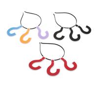 Homoyoyo 3 pièces Bandeaux Cheveux Créatifs avec Symbole Point Interrogation et Exclamation Serre-têtes Légers et Confortables pour Festival Accessoires Coiffure Humoristiques et