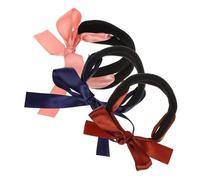 Homoyoyo 3 Pièces Chignon Donut Appareil à Chignon Lot de Support Turban Coiffeur Accessoire pour Cheveux