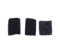Homoyoyo 3 pièces Éponges Maquillage Halloween à Effet Spécial pour Cicatrices et Taches Éponges Pointillées Noires pour Visage et Corps Maquillage Carnaval Estomper Fond de Teint