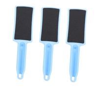 Homoyoyo 3 pièces Foot Pedicure Tools Double-sided Foot Scraper Rapeuse Gommage Rappe Grattoir Pédicure Portable Ergonomic Handle For Home And Professional Use