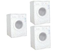 Homoyoyo 3 Pièces housse de machine à laver - Housse anti-poussière housses décoratives pour laveuse et sécheuse la protecteurs de canapé séchoirs à linge cas de machine à laver