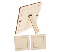 Homoyoyo 3 Pièces Lot de Cadres Photo Naturel à Décorer Cadre DIY pour Activités Manuelles Garçon Fille pour Dessin et Peinture Garçon Fille
