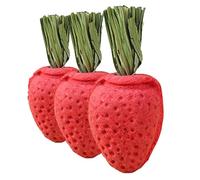 Homoyoyo 3 pièces Lot de Jouets à Mâcher pour Hamster et Chinchilla Accessoires Naturels Ennui Bâtonnets Durables pour Soins Dentaires des Petits Rongeurs