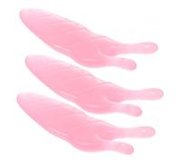 Homoyoyo 3 Pièces Masseur de Nez Résine Naturelle de Outils de Massage pour Visage Gua de Beauté Pratique et Confortable Outils de Soins Corps Résine Naturelle Couleur Rose Fille