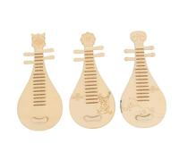 Homoyoyo 3 pièces Musical pour Garçon Fille Kit DIY Luth Chinois Style Traditionnel Éducatif pour Garçons Filles Développement Auditif et Motricité