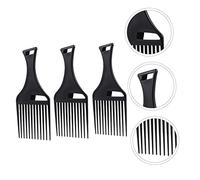 Homoyoyo 3 pièces Peigne à Dents Larges pour Cheveux Crépus et Bouclés Démêlant et Stylisant Outil et Confortable pour Usage