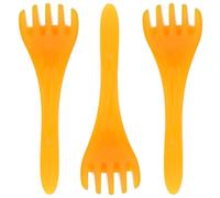 Homoyoyo 3 Pièces Peigne de Massage Du Chevelu Résine à Cinq Griffes Outil Manuel Portable pour Détente et Fatigue Soin Du Scalp Au Bureau Maison Lot de Jaunes