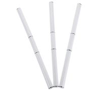 Homoyoyo 3 pièces Pinceaux de Nail Art Double-extrémité Liner Nail Brush Précis pour Détails Outils pour Manucure Professionnelle et DIY