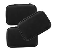 Homoyoyo 3 pièces Pochette de Rangement Compacte pour Outils Beauté Étui Portable pour Pinces à Épiler et Accessoires de Manucure Sac de Voyage Petit pour Maquillage et Extension de Cils