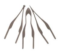 Homoyoyo 3 Pièces Pointe de Fil de Pyrogravure Marron, 3 Spécifications Différentes en Alliage Nickel-chrome pour Combustion du Bois pour Applications Techniques et Électroniques