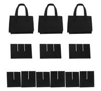 Homoyoyo 3 Pièces Porte-Bouteilles avec Séparateurs Fourre-Tout en Feutre pour Transport De Boissons Réutilisable pour Pique-niques Et Voyages