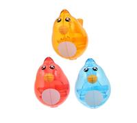 Homoyoyo 3 pièces Sifflets Oiseaux Garçon Fille Musical pour Tout-Petits Instrument Sécurisé Couleurs Rouge Jaune Bleu Développement de Intérêt Musical et Jeu Éveil pour Garçon Fille