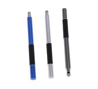 Homoyoyo 3 pièces Stylet Capacitif avec Pointe Fine Ronde et Fine Stylet Tactile Multifonction Métal pour Smartphone et Tablette Léger et Gris Argent Bleu Foncé