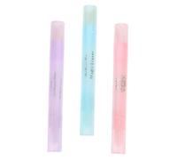 Homoyoyo 3 pièces Stylo Correcteur Vernis Ongles Refillable Nail Art Pen Dissolvant Précis pour Nettoyage et Correction des Bords Outil Manucure Professionnel pour Femmes