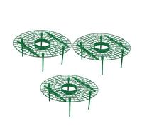 Homoyoyo 3 pièces Support pour Fraisiers Grimpants Plastique Échafaudage Vert pour Plantes Tuteur Résistant pour Jardin et Culture de Fraises