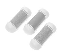 Homoyoyo 3 Pièces Têtes de Rechange pour Ponceuse Pédicure Électrique Lot Abrasifs Blancs Extra Grossiers et Grossiers Remplacement et Facile à Nettoyer pour Soins