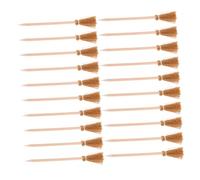Homoyoyo 30 Pièces Balais de Bois Stylos Thèmes Halloween Accessoires Fête pour Garçon Fille et Adultes et Original