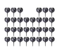 Homoyoyo 30 pièces Boîtes Engrais pour Bonsaï Plastique Noir Paniers Fertilisants Automatiques Forme de Griffe pour Plantes Pot Jardinage Intérieur et Extérieur