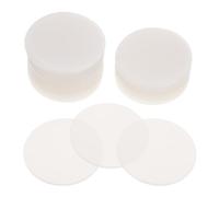 Homoyoyo 30 pièces Disques Acryliques Ronds Transparents Feuilles Vierges Multifonction pour Peinture DIY et Décoration Artisanale