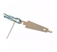 Homoyoyo 30 pièces Enfile Aiguilles Acier Inoxydable Forme de Parapluie Outils de Couture pour Aiguilles à Chas Pratique pour Main et Projets de Broderie