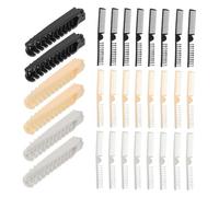 Homoyoyo 30 Pièces Peigne Pliable Portable Anti-frisottis Peigne de Poche Compact Double Usage à Dents Larges et Fines Léger et Facile à Transporter pour Femmes Hommes et Filles