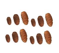 Homoyoyo 30 Pièces Pommes de Pin Décoratives DIY pour Couronne de Noël Accessoire Unique pour Décoration de Branche Couleurs Aléatoires pour Maison Magasin et Événement