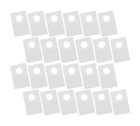 Homoyoyo 300 Languettes Adhésives Transparentes Rondes en Pvc Auto-adhésives, Ultra-résistantes, 38x26x0,2 Mm, Suspendre Murale et Affichage Professionnel en Maison et Bureau