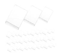 Homoyoyo 300pièces Pochettes à Bijoux Lot pour Ranger Colliers Et Bagues Pochettes Transparentes Fermeture pour Protéger Les Bijoux