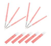 Homoyoyo 30pièces Pinceaux pour Nail Art Stylos Pinceau pour Ongles Pinceaux Liner Fins pour Précision Outils de Manucure Professionnels pour Traits et Dégradés